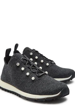 Veles cashmere-knit sneakers