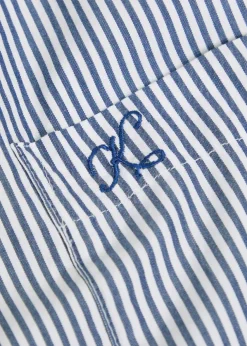 Vella striped cotton-poplin shirt