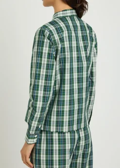 Vella striped cotton-poplin shirt