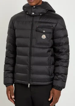 Verith hooded padded nylon jacket