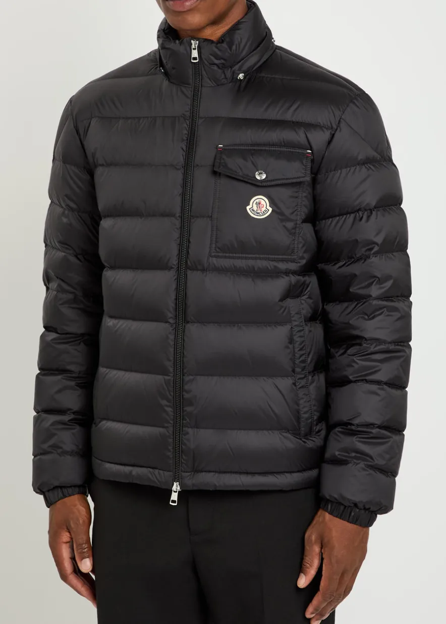 Verith hooded padded nylon jacket