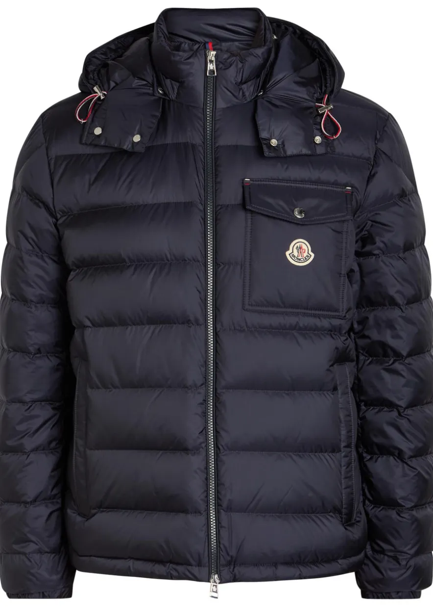 Verith hooded padded nylon jacket