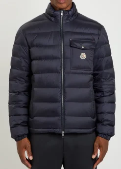 Verith hooded padded nylon jacket