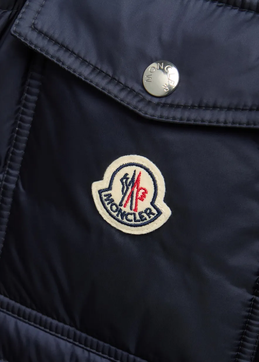 Verith hooded padded nylon jacket