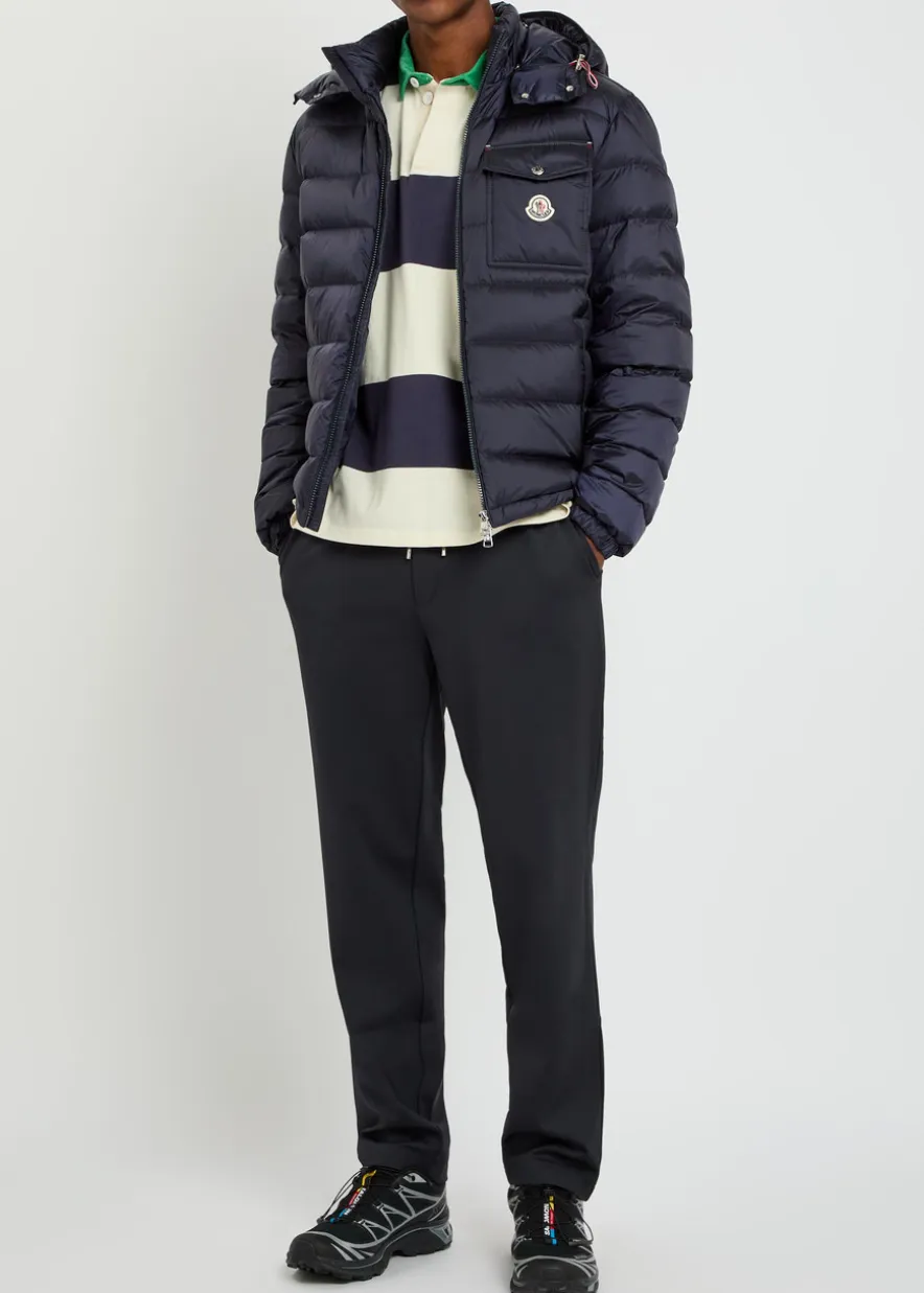 Verith hooded padded nylon jacket
