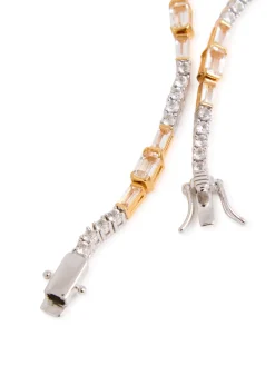 Verity tone-toned 18ct yellow gold vermeil bracelet