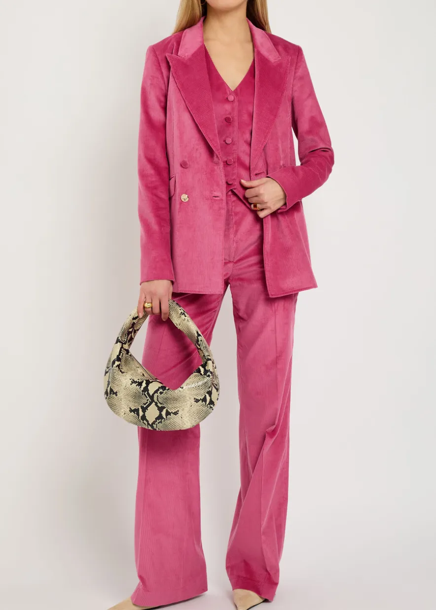 Vesta straight-leg corduroy trousers