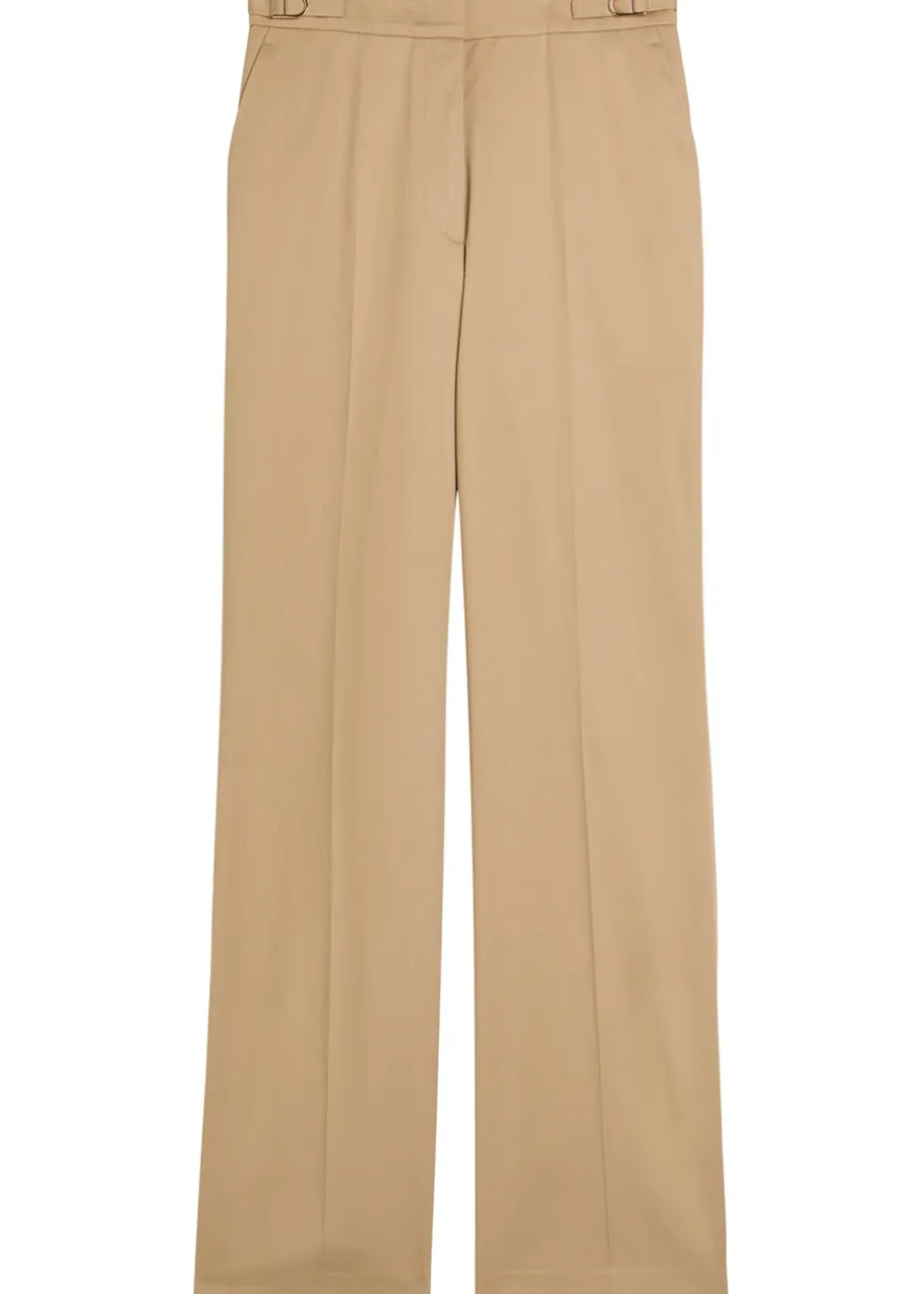 Vesta straight-leg cotton trousers