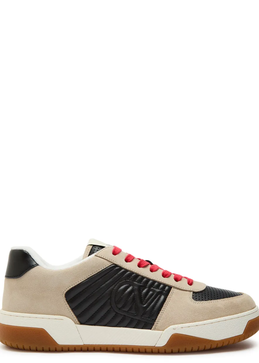 VG New Sneaker 1 panelled suede sneakers