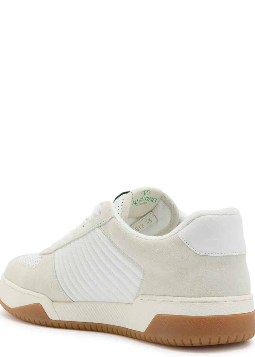 VG New Sneaker 1 panelled suede sneakers