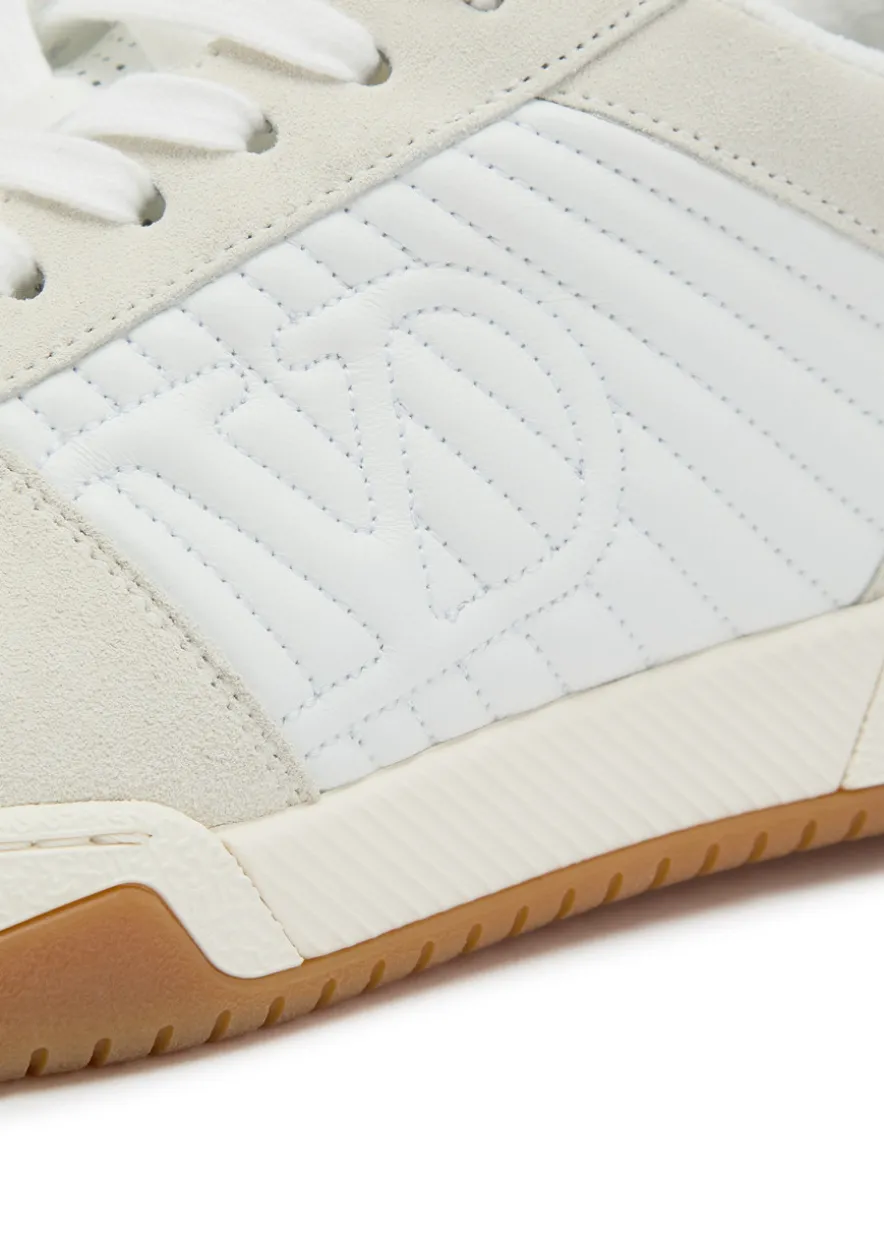 VG New Sneaker 1 panelled suede sneakers
