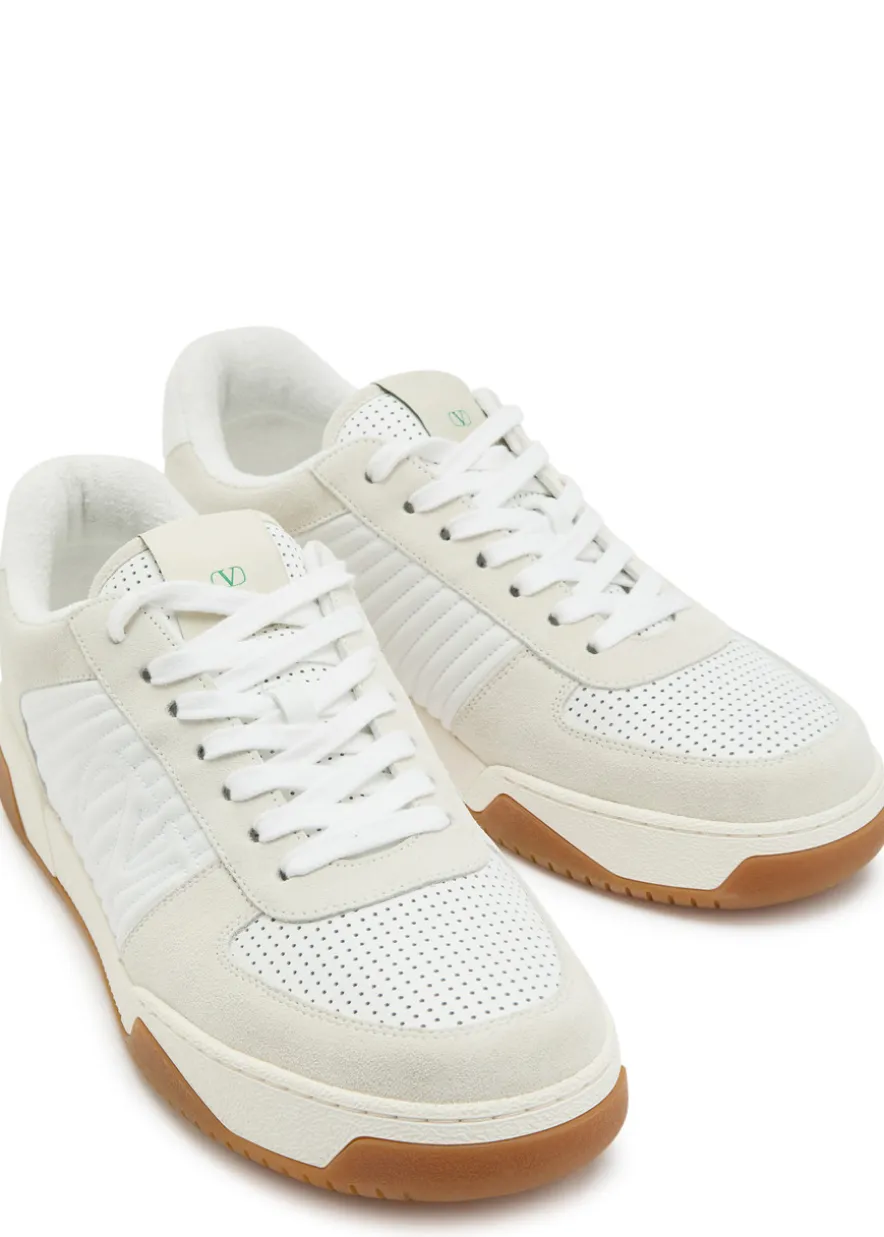 VG New Sneaker 1 panelled suede sneakers