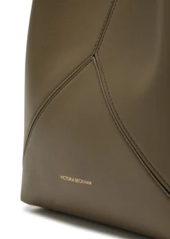 Victoria leather bucket bag