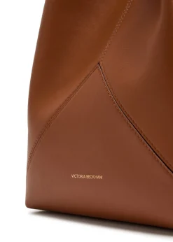 Victoria leather bucket bag
