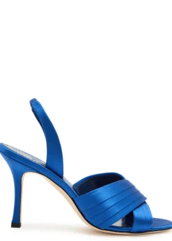 Vierasan 90 satin slingback sandals