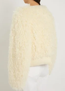 Vigiers padded faux fur jacket