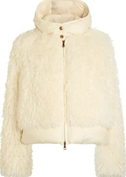Vigiers padded faux fur jacket