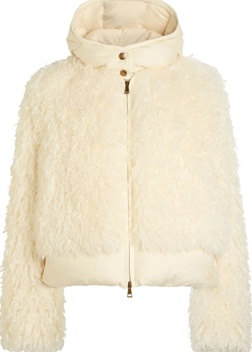 Vigiers padded faux fur jacket