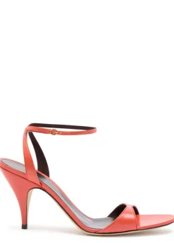 Vika Ankle Strap 80 leather sandals
