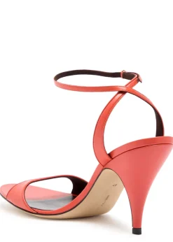 Vika Ankle Strap 80 leather sandals