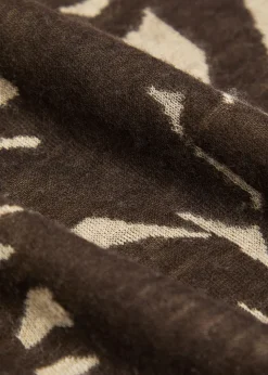 Villa patterned cashmere top