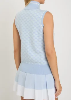 Vincent logo-monogrammed stretch-knit top