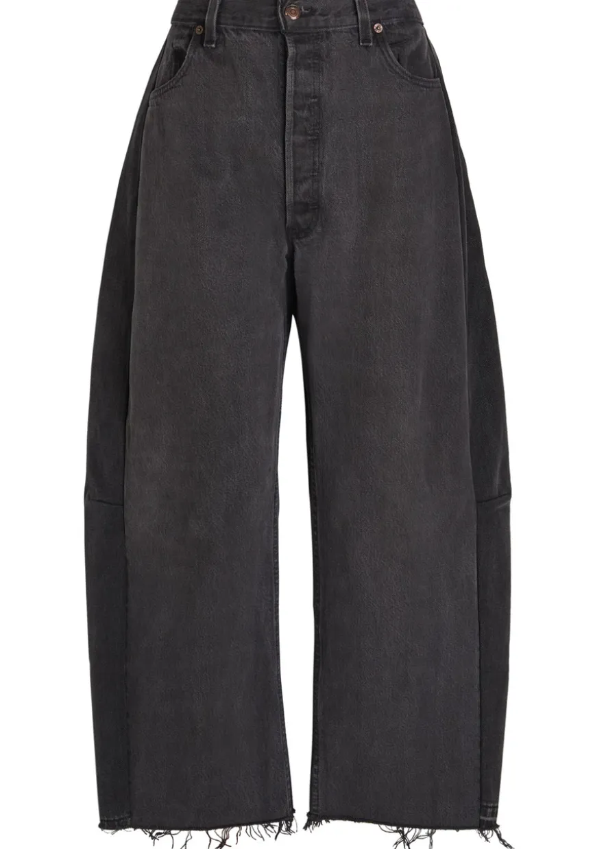 Vintage Lasso relaxed barrel-leg jeans