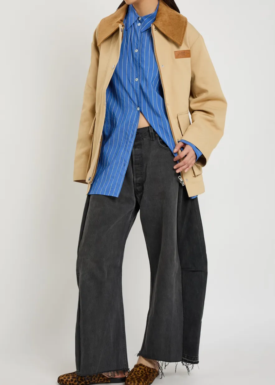 Vintage Lasso relaxed barrel-leg jeans