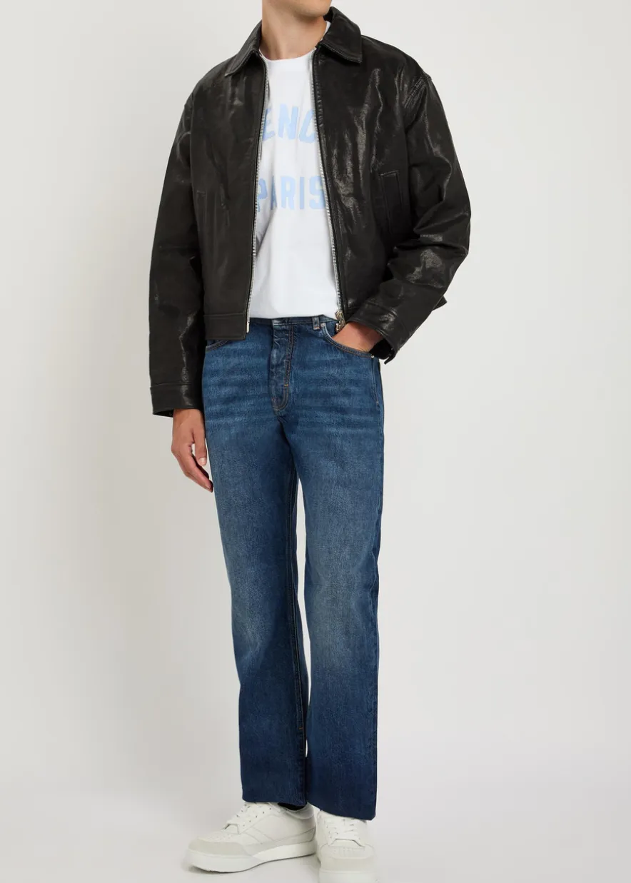 Vintage straight-leg jeans