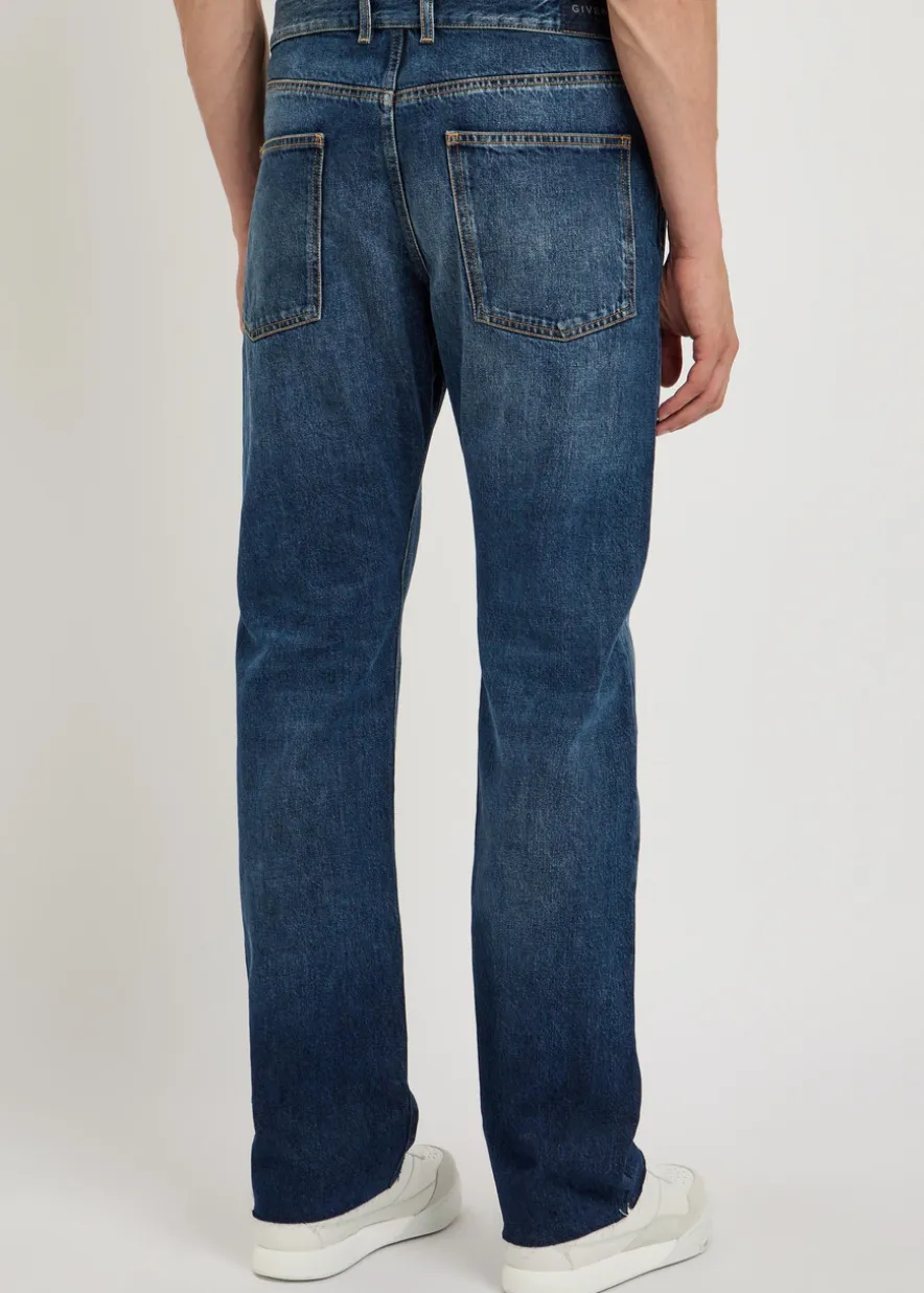 Vintage straight-leg jeans