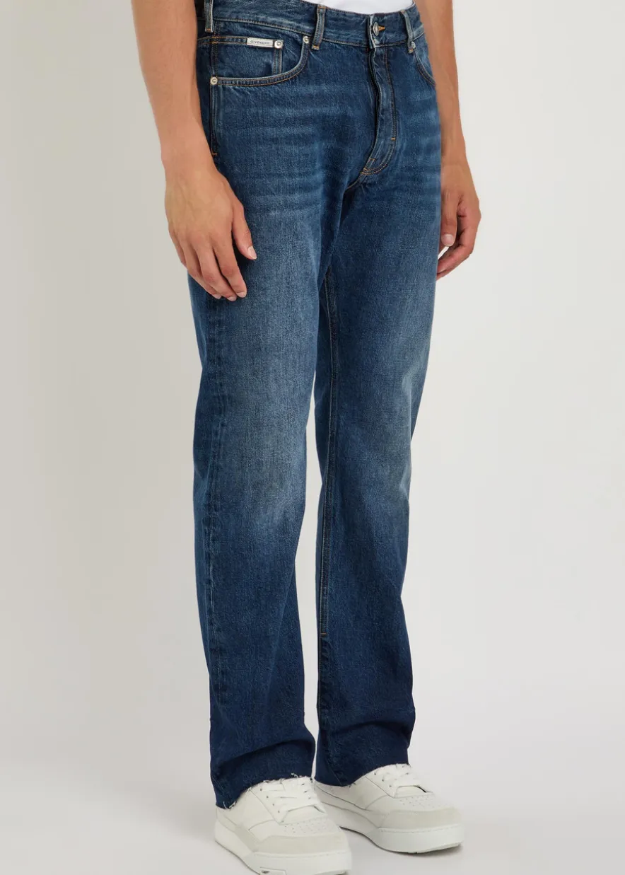 Vintage straight-leg jeans