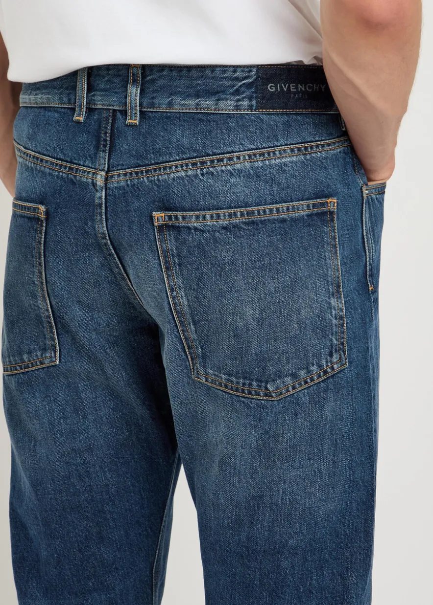 Vintage straight-leg jeans