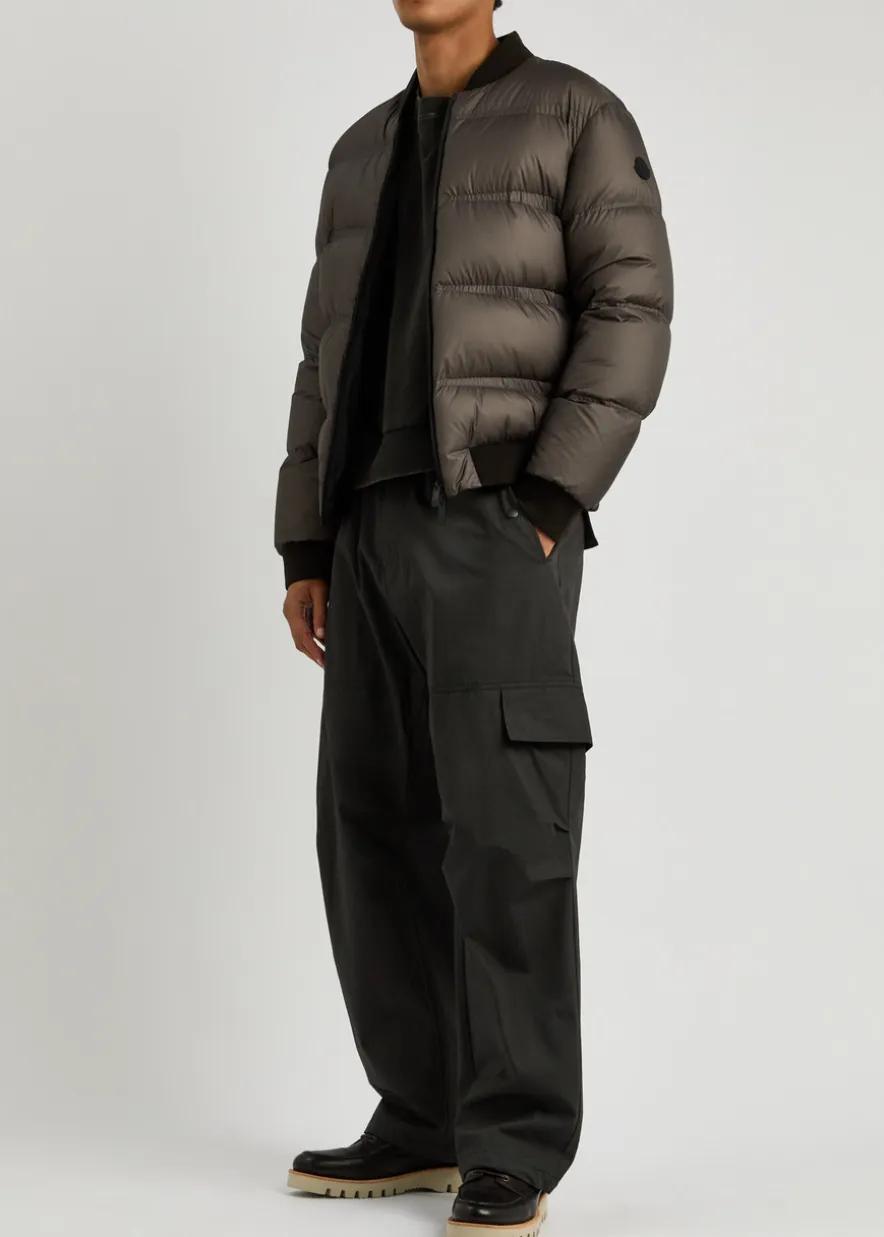 Vioz quilted nylon bomber jacket