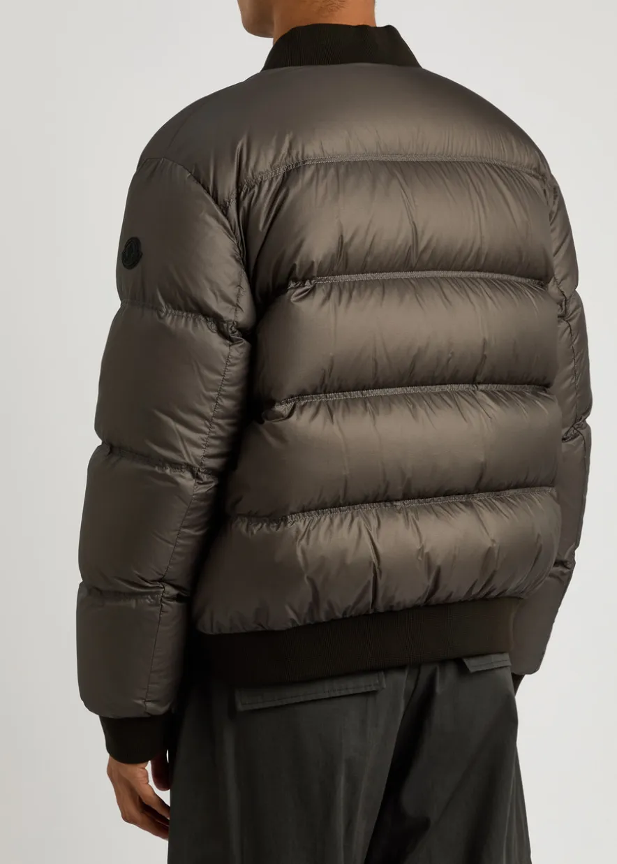Vioz quilted nylon bomber jacket