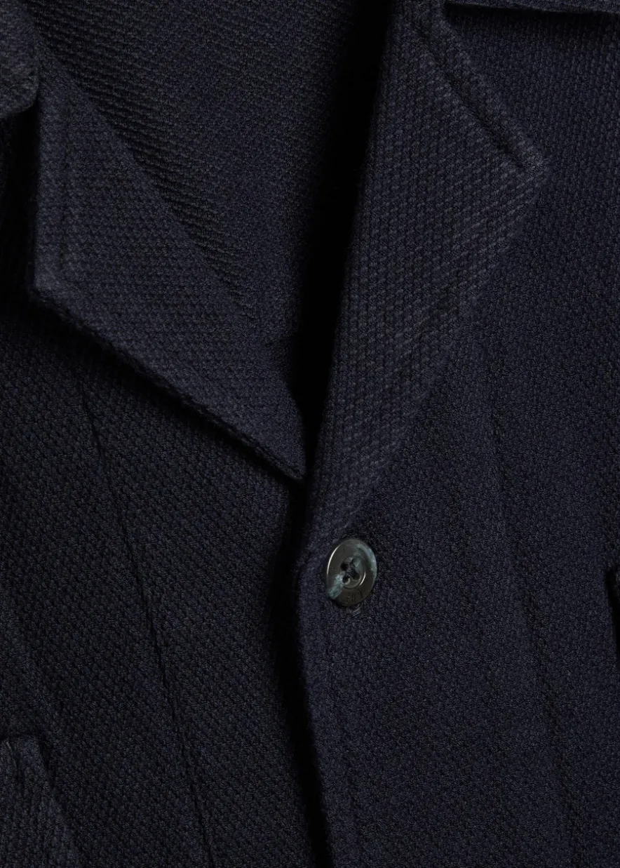Vireo piqué cotton shirt