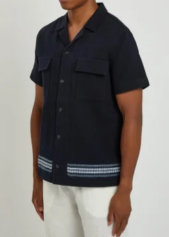 Vireo piqué cotton shirt