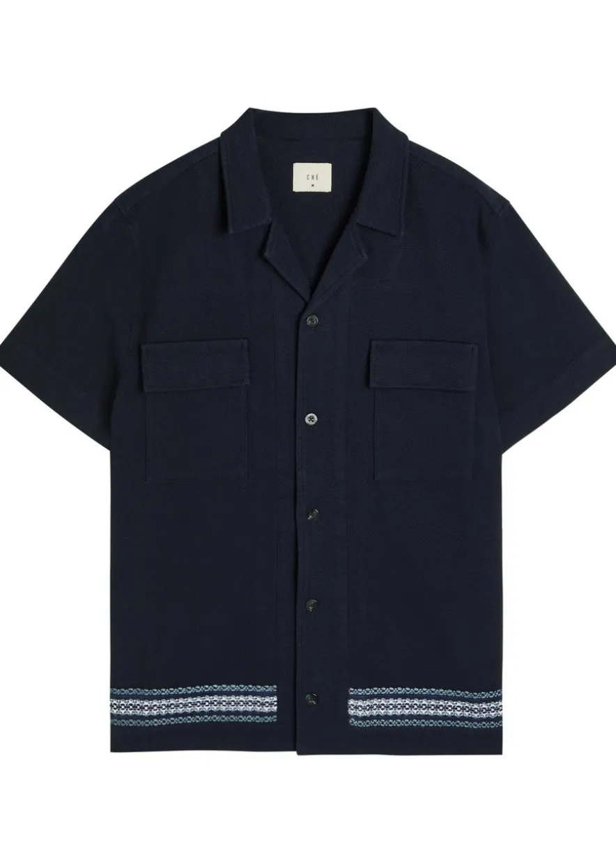 Vireo piqué cotton shirt