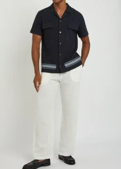 Vireo piqué cotton shirt