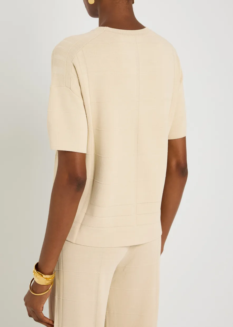 Viscose Animation viscose-blend knit T-shirt