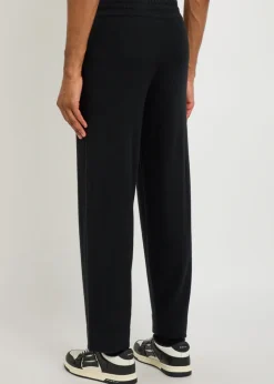 Vita logo-intarsia cashmere sweatpants
