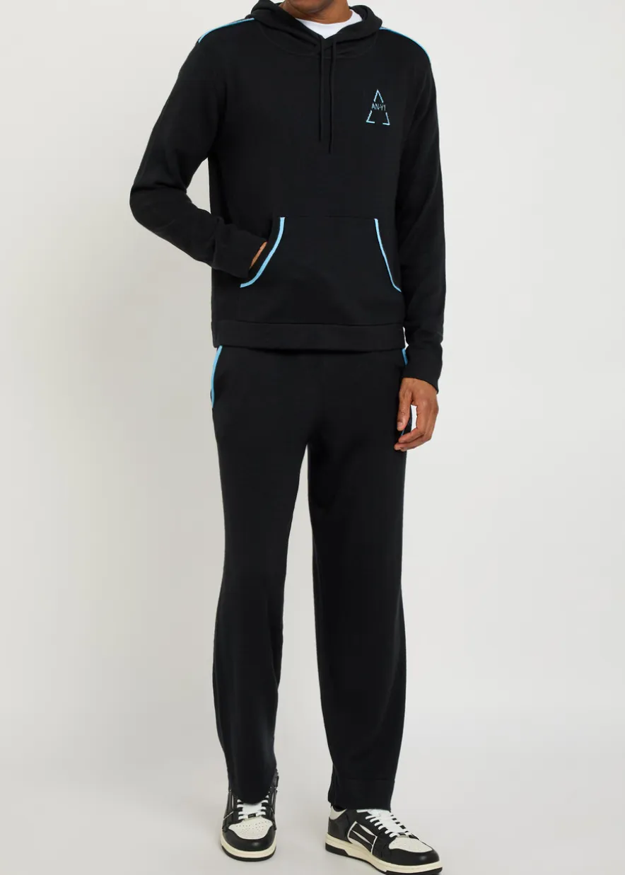 Vita logo-intarsia cashmere sweatpants