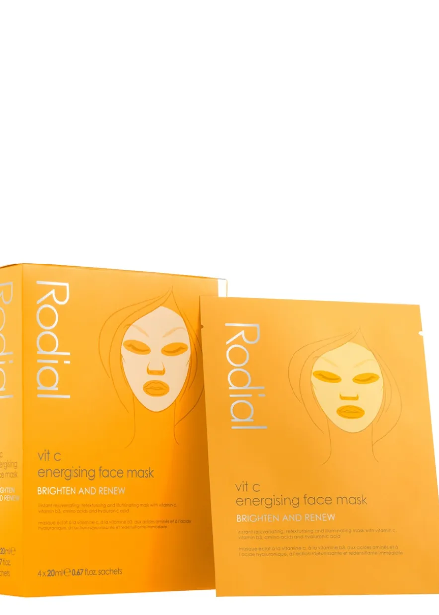 Vit C Energising Face Masks - pack of four