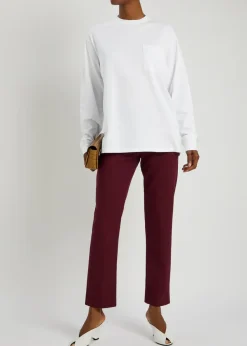 Vito long-sleeve cotton T-shirt