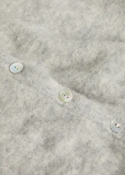 Vitow brushed-knit cardigan