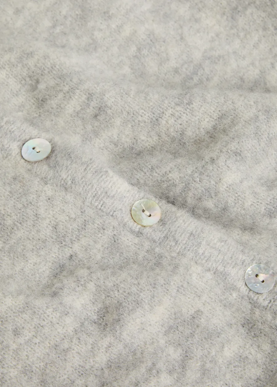 Vitow brushed-knit cardigan