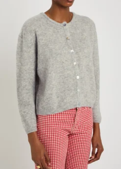 Vitow brushed-knit cardigan