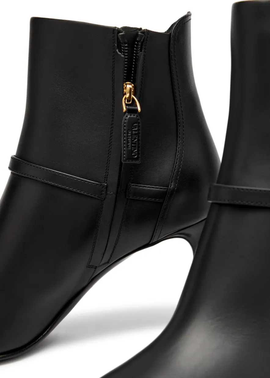 75 Vlogo leather ankle boots