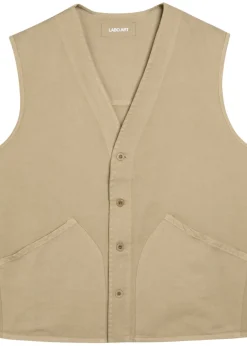 V-neck cotton vest