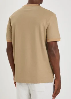 Waffle cotton T-shirt