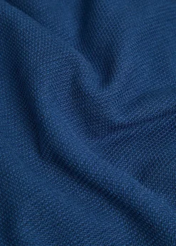 Waffle merino wool jumper